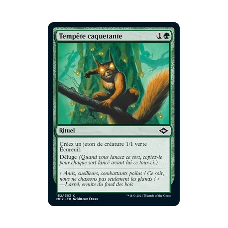 [FOIL] Verte - Tempête caquetante (C) [MH2]