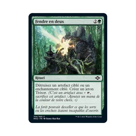 [FOIL] Verte - Fendre en deux (C) [MH2]