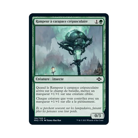 [FOIL] Verte - Rampeur à carapace crépusculaire (C) [MH2]