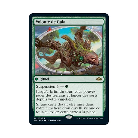 [FOIL] Verte - Volonté de Gaia (R) [MH2]