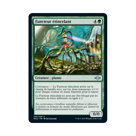 [FOIL] Verte - Fureteur étincelant (U) [MH2]