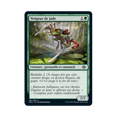 [FOIL] Verte - Vengeur de jade (C) [MH2]
