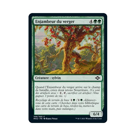 [FOIL] Verte - Enjambeur du verger (C) [MH2]