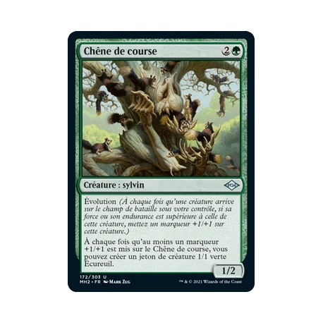 [FOIL] Verte - Chêne de course (U) [MH2]