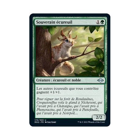 [FOIL] Verte - Souverain écureuil (U) [MH2]