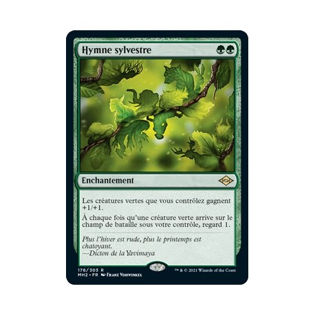 [FOIL] Verte - Hymne sylvestre (R) [MH2]