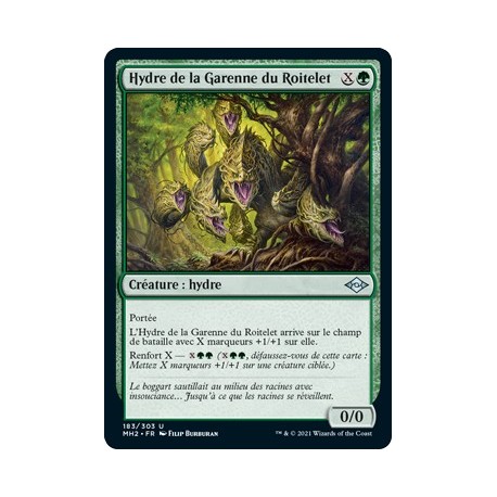 [FOIL] Verte - Hydre de la Garenne du Roitelet (U) [MH2]
