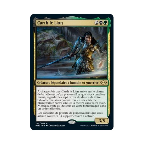 [FOIL] Multi - Carth le Lion (R) [MH2]