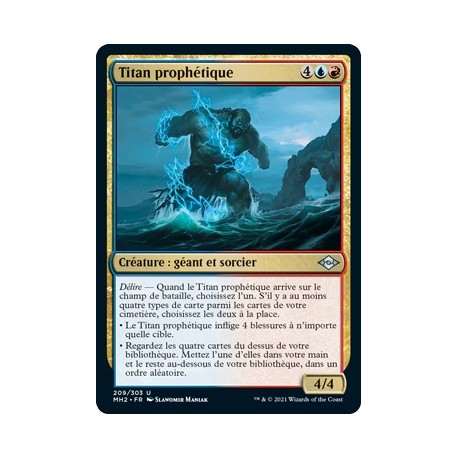 [FOIL] Multi - Titan prophétique (U) [MH2]