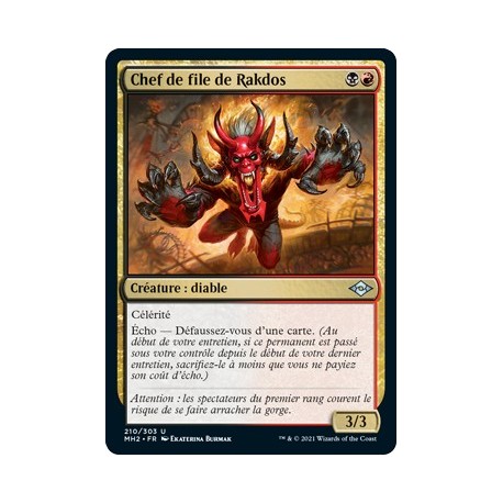[FOIL] Multi - Chef de file de Rakdos (U) [MH2]