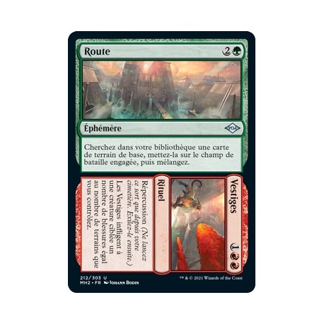[FOIL] Multi - Route // Vestiges (U) [MH2]