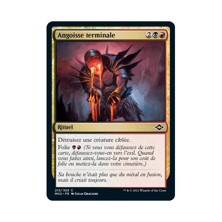 [FOIL] Multi - Angoisse terminale (C) [MH2]
