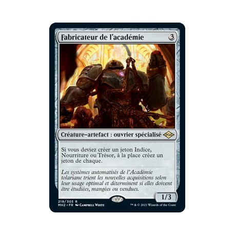 [FOIL] Artefact - Fabricateur de l'académie (R) [MH2]