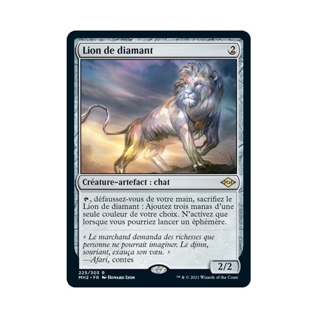 [FOIL] Artefact - Lion de diamant (R) [MH2]