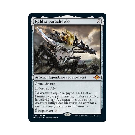 [FOIL] Artefact - Kaldra parachevée (M) [MH2]