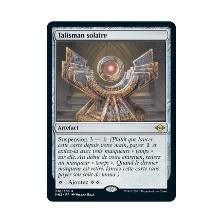 [FOIL] Artefact - Talisman solaire (R) [MH2]