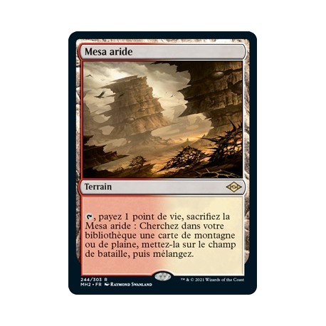 [FOIL] Terrain - Mesa aride (R) [MH2]