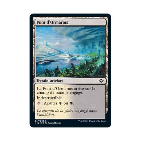 [FOIL] Terrain - Pont d'Ormarais (C) [MH2]