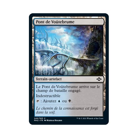 [FOIL] Terrain - Pont de Voûtebrume (C) [MH2]