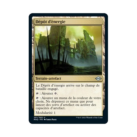 [FOIL] Terrain - Dépôt d'énergie (U) [MH2]