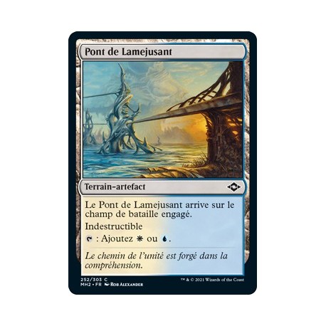 [FOIL] Terrain - Pont de Lamejusant (C) [MH2]