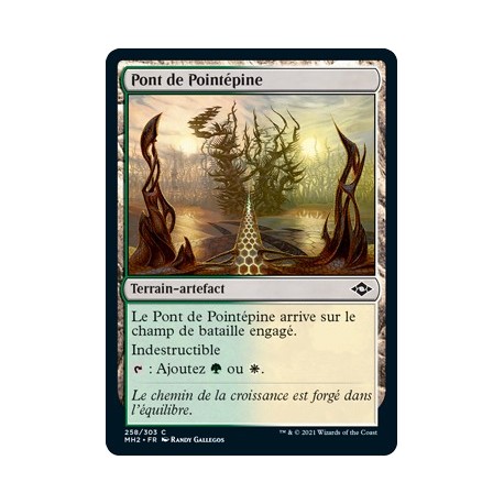 [FOIL] Terrain - Pont de Pointépine (C) [MH2]