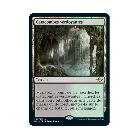 [FOIL] Terrain - Catacombes verdoyantes (R) [MH2]