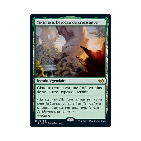 [FOIL] Terrain - Yavimaya, berceau de croissance (R) [MH2]