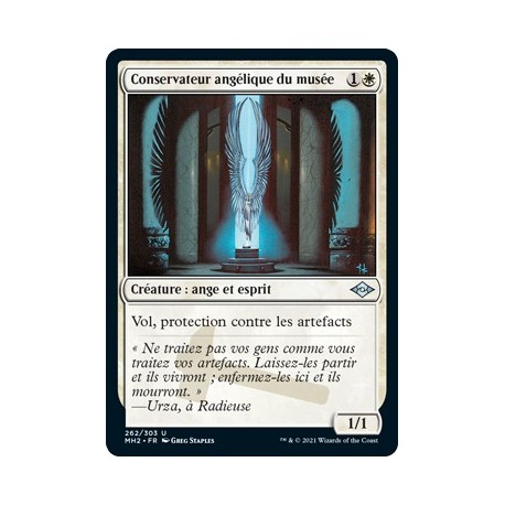 [FOIL] Blanche - Conservateur angélique du musée (U) [MH2]