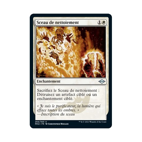 [FOIL] Blanche - Sceau de nettoiement (U) [MH2]