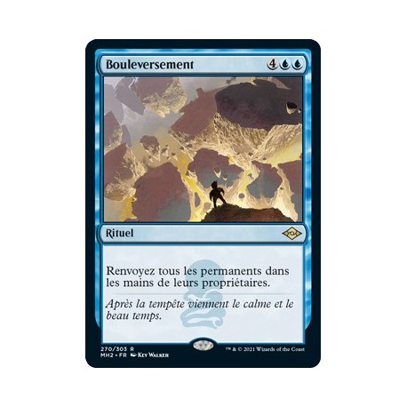[FOIL] Bleue - Bouleversement (R) [MH2]