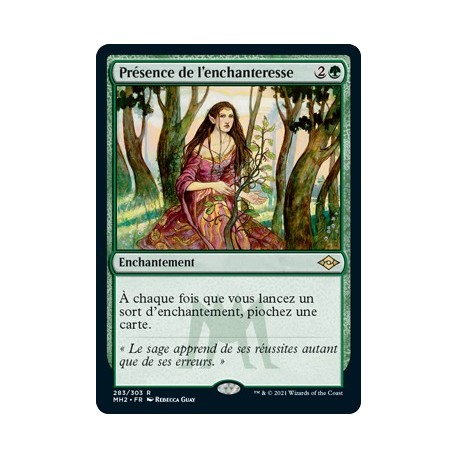[FOIL] Verte - Présence de l'enchanteresse (R) [MH2]