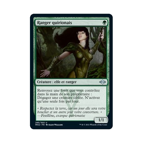 [FOIL] Verte - Ranger quirionais (U) [MH2]