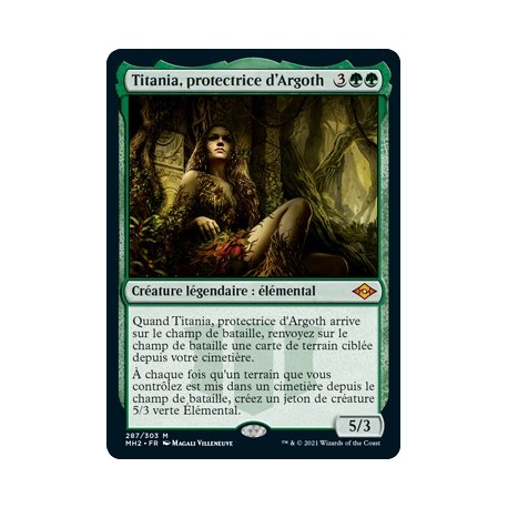 [FOIL] Verte - Titania, protectrice d'Argoth (M) [MH2]