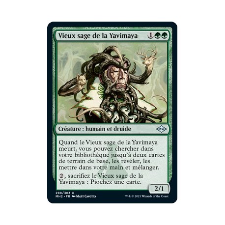 [FOIL] Verte - Vieux sage de la Yavimaya (U) [MH2]