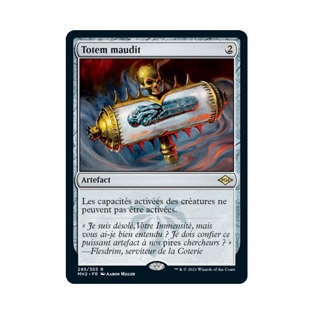 [FOIL] Artefact - Totem maudit (R) [MH2]