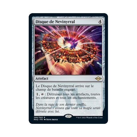 [FOIL] Artefact - Disque de Nevinyrral (R) [MH2]