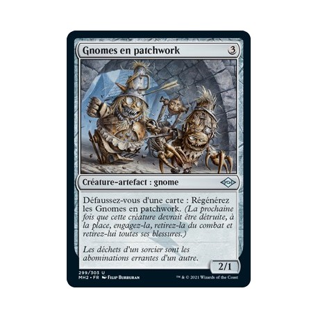 [FOIL] Artefact - Gnomes en patchwork (U) [MH2]