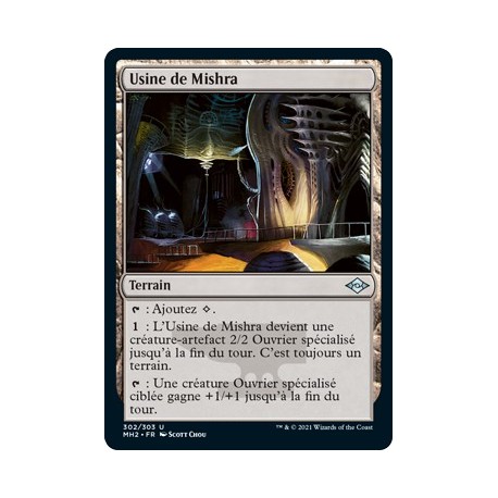 [FOIL] Terrain - Usine de Mishra (U) [MH2]
