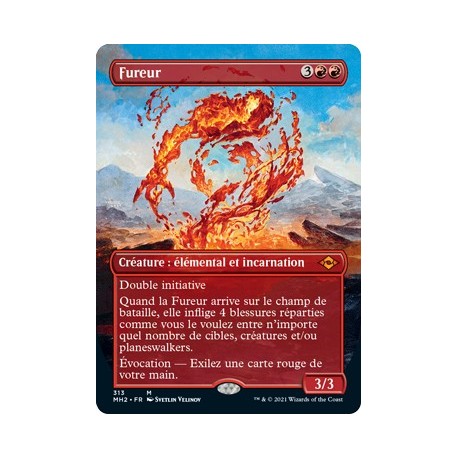 [FOIL] Rouge - (ALT) Fureur (M) [MH2]