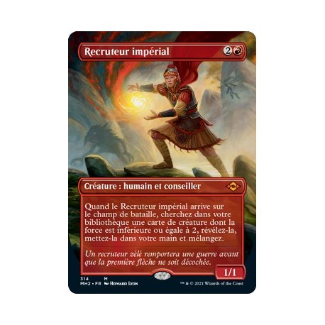 [FOIL] Rouge - (ALT) Recruteur impérial (M) [MH2]