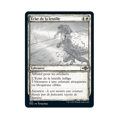 [FOIL] Blanche - (SC) Éclat de la lentille (C) [MH2]