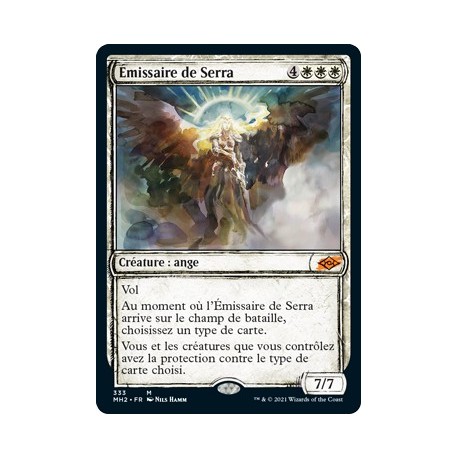 [FOIL] Blanche - (SC) Émissaire de Serra (M) [MH2]