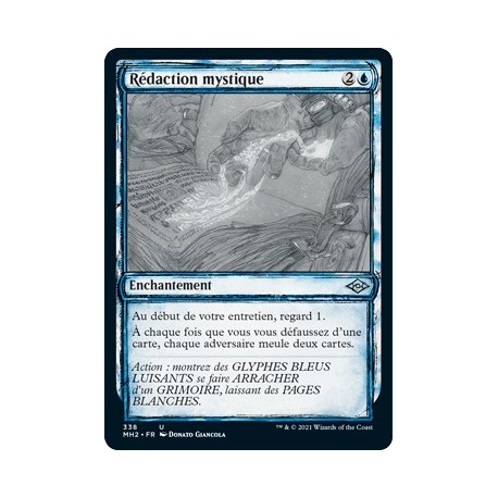 [FOIL] Bleue - (SC) Rédaction mystique (U) [MH2]