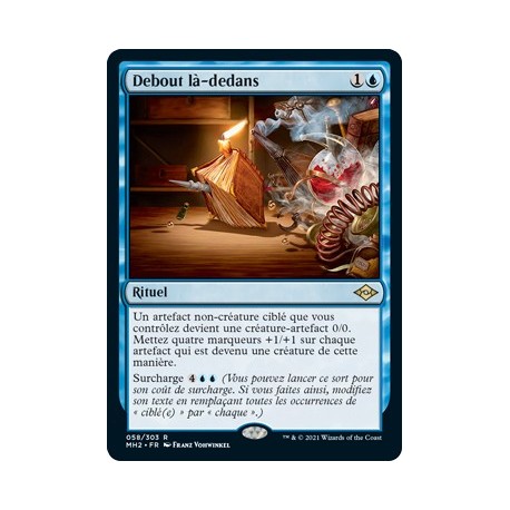[FOIL] Bleue - (SC) Debout là-dedans (R) [MH2]