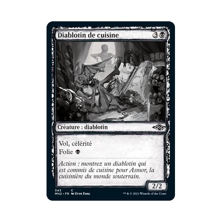[FOIL] Noire - (SC) Diablotin de cuisine (C) [MH2]