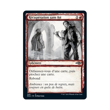 [FOIL] Rouge - (SC) Récupération sans foi (C) [MH2]