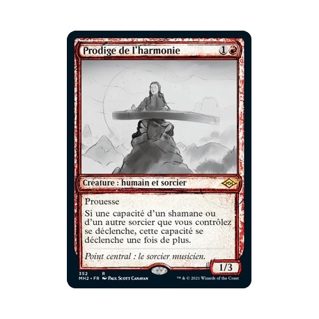 [FOIL] Rouge - (SC) Prodige de l'harmonie (R) [MH2]