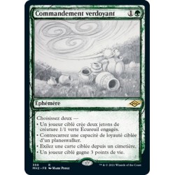 [FOIL] Verte - (SC) Commandement verdoyant (R) [MH2]
