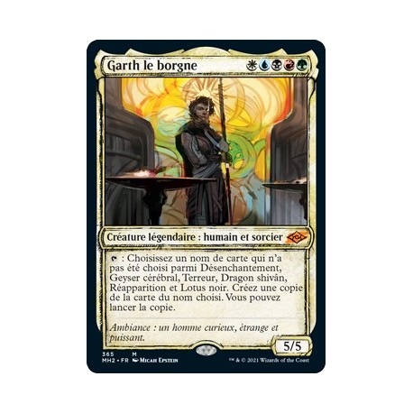 [FOIL] Multi - (SC) Garth le borgne (M) [MH2]